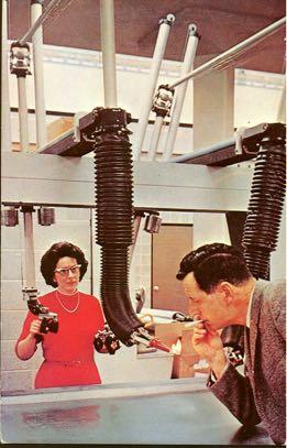 termed a master at first, mechanical linkages and cables 1954: electrical