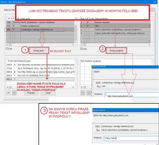 856 - Link do tomu czasopisma : wskaźniki W1 4 W2 1 [wskaźniki te ustawione są domyślnie] y wyrażenie wprowadzające u http://www.