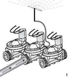 1. Przygotowanie sterownika do instalacji 1.1. Podłczenie zaworów do sterownika Sterownik nawodnieniowy jest przystosowany do pracy ze standardowymi elektrozaworami 24VAC 2.2.W.