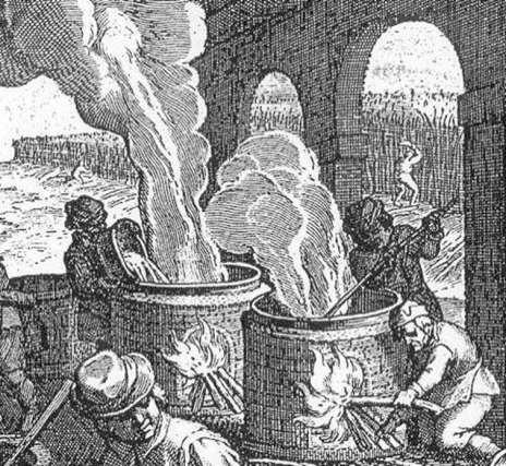 200 years ago the heat from the fuel was used one time only in sugar