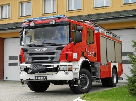 OSP Płonka Kościelna OSP Uhowo JRG nr 5 w Łapach