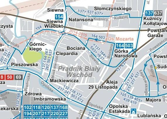 komunikacja.krakow.pl/ PRZEZNACZENIE: Przedmiotowa nieruchomość znajduje się w obszarze, dla którego brak obowiązującego planu zagospodarowania przestrzennego.