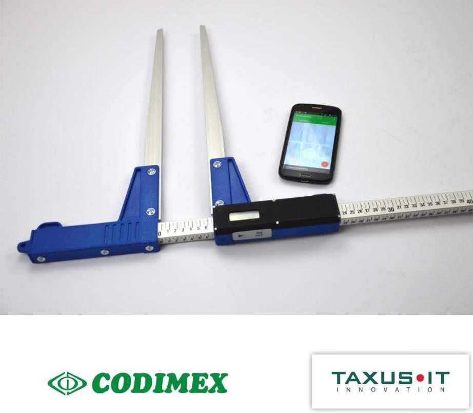 Zestaw: Codimex E1 - Średnicomierz elektroniczny