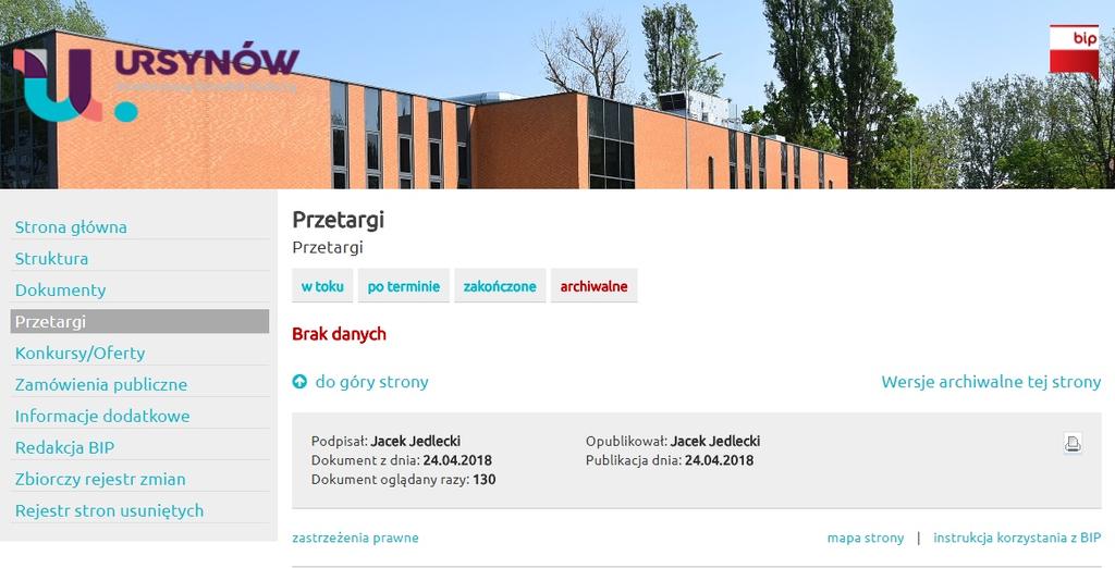 Dział Konkursy/Oferty