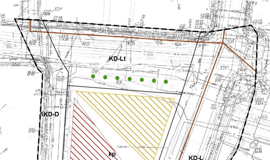 Projekt planu najważniejsze zapisy w Strefie A dopuszcza się lokalizację: straganów lub pawilonów, tworzących spójną architektonicznie całość, toalet o wysokości nie większej niż 3,2 m, śmietników