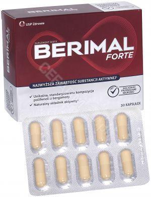 Berimal Forte x 30 kaps Cena: 51,15 PLN Opis