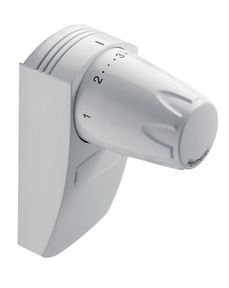 Głowica termostatyczna VDX do wkładek zaworowych Opis Głowica termostatyczna VDX HEIMEIER łączy perfekcyjną technikę z nowoczesnym wyglądem.