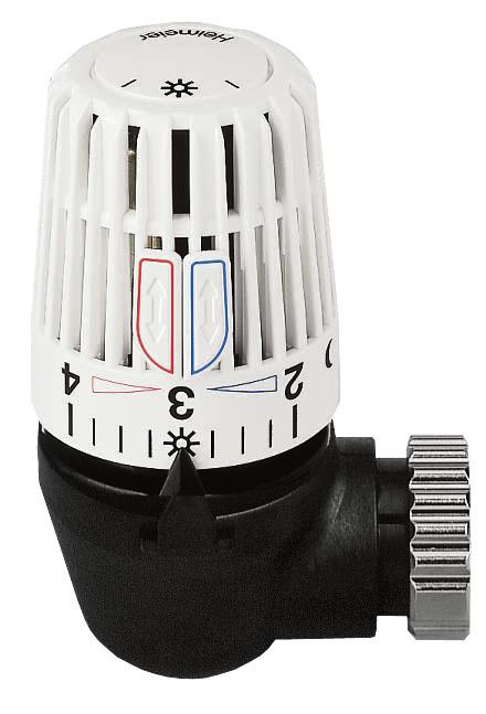 Głowica termostatyczna WK kątowa do wkładek zaworowych Opis Głowica WK HEIMEIER przeznaczona do montażu na grzejnikach z wbudowaną wkładką termostatyczną z gwintem M30x1,5.