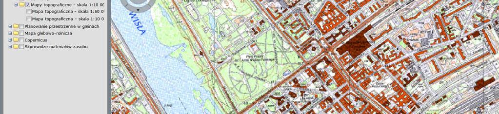 MAPY TOPOGRAFICZNE Dane kompozycji Mapy topograficzne