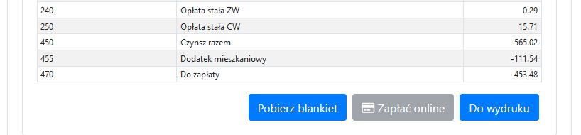 Na ekranie monitora pokaże się podgląd wydruku kartoteki. Dalszy sposób postępowania uzależniony jest od użytej przeglądarki internetowej. 5.