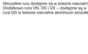 płytka prostokątna, mocowanie centralne Kolory powłok anodowych: