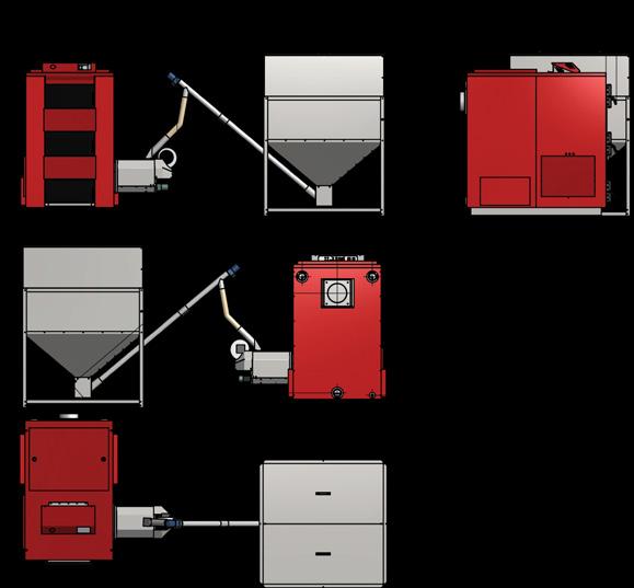 Wersja wyposażenia NG : MAXI 100 102kW z palnikiem peletowym MAXI 150 145kW z palnikiem peletowym 9 Cena katalogowa produkt na zamówienie produkt na zamówienie Dane do zamówienia: grupa rabatowa kod