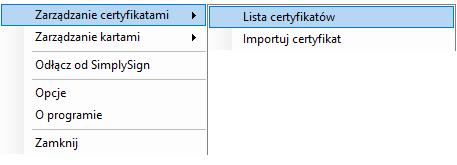 zarejestrował automatycznie certyfikatu można zarejestrować go ręcznie poprzez Kreatora importu certyfikatów.