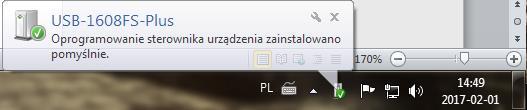 Instalacja w systemie Windows 7 Moduł AVA 8001 nie wymaga instalacji żadnych sterowników w systemie operacyjnym.