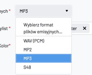 15. Eksport bloków i materiałów reklamowych do systemu emisyjnego z