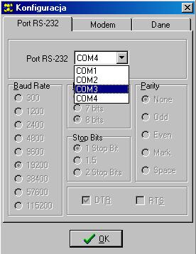 rys. 11). Rys. 11. Wybór modułu GSM po uruchomieniu programu DLOAD10. 3.