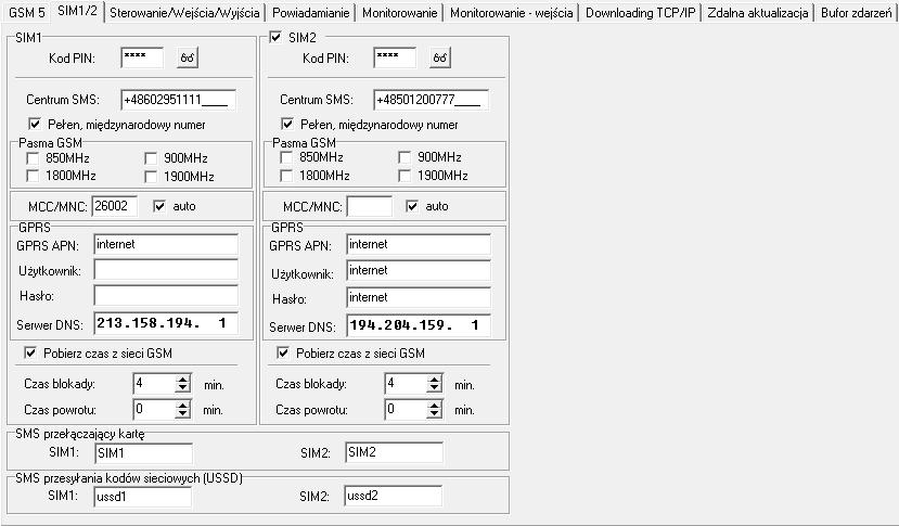 SATEL GSM-4/GSM-5 33 wybraniu ostatniej cyfry numeru wyjściowego moduł przejdzie do konwersji cyfr następujących po nim i zrealizuje przy pomocy telefonu GSM połączenie z numerem wprowadzonym po