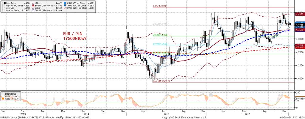 Przed wyraz niejszym umocnieniem złotego bedzie chronic gra na decyzje agencji ratingowych (13 stycznia) i niepewnos c co do dalszej realizacji konsensusowych zakładów na rynkach (zbliz a sie wszakz