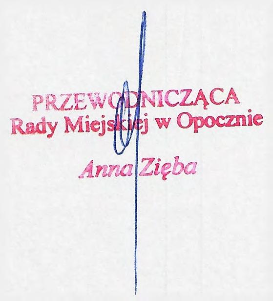 Głosowano w sprawie: Przyjęcie Protokołu Nr IV z sesji Rady Miejskiej w Opocznie VIII kadencji.