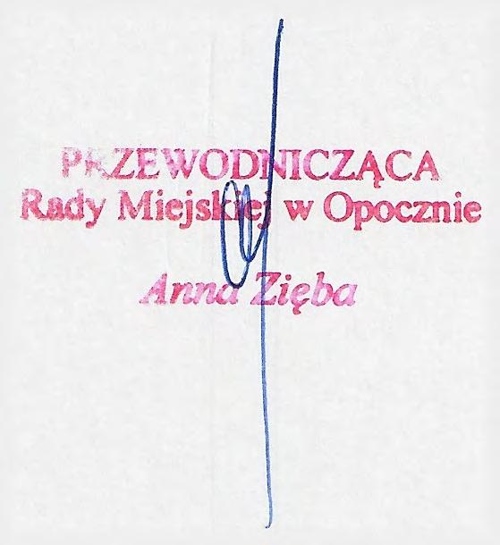 Głosowano w sprawie: przystąpienia do sporządzenia zmiany Studium uwarunkowań i kierunków zagospodarowania przestrzennego gminy Opoczno".