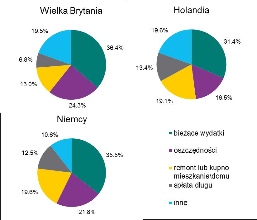 i wydatki związane z nieruchomościami jest spójny z ponadprzeciętną skłonnością do transferowania środków właśnie wśród osób posiadających w Polsce nieruchomość. Inne wydatki w tym np.