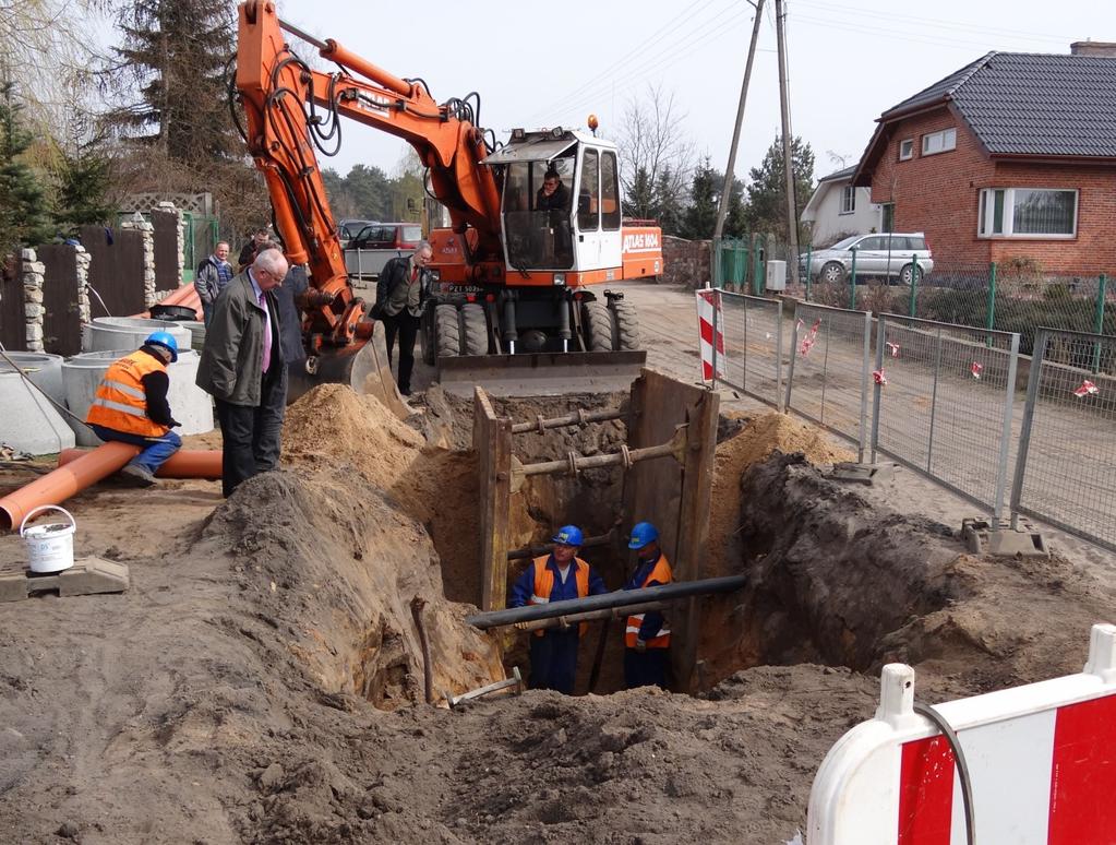 Czysta Puszcza - Elektro niczny biuletyn dla projektu Kanalizacja obszaru Pa rku Krajobrazo wego Puszcza Zielonka i okolic n r 11 16 kwie tnia 2 012 Zadanie 2 Gmina Swarzędz, miejscowości: Gruszczyn,