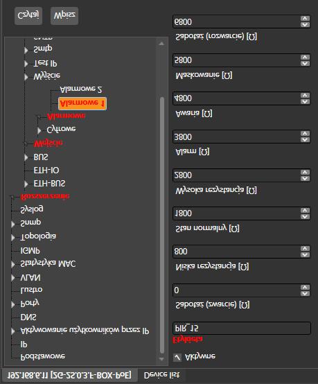 Typowe zastosowanie ustawienie trybu OPEN dla kontaktronu. Gdy drzwi się otwierają, urządzenie wysyła polecenia HTTP/ONVIF do kierowania kamerą na preset, wyświetla tekst, itp.