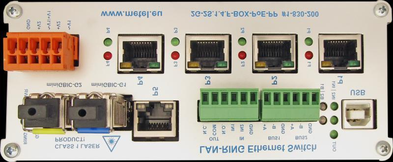 poniższej listy: QoS 7 SSWiN, QoS 6 zarządzanie siecią, QoS 5 zdarzenia, QoS 4 CCTV IP, QoS 1 wspólna sieć