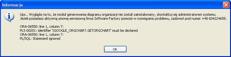 przeglądarki zamiast diagramu pojawi się pusta strona. Oczywiście po skopiowaniu wykresu na serwer wykres będzie się pojawiał normalnie. 2.