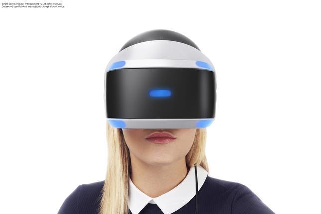 PlayStation VR We wnętrzu gogli zamontowano układu