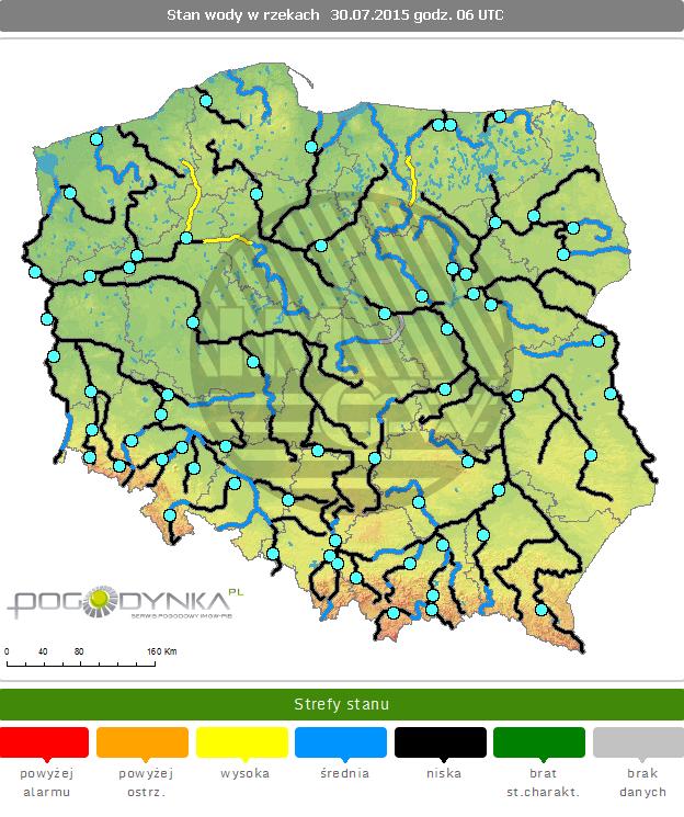 INFORMACJE HYDROLOGICZNO -