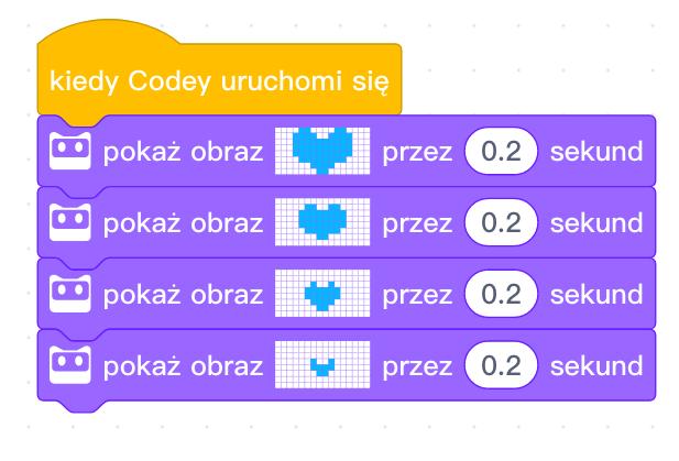 0.2 sekundy interwału pozwala na stworzenie płynnej animacji.