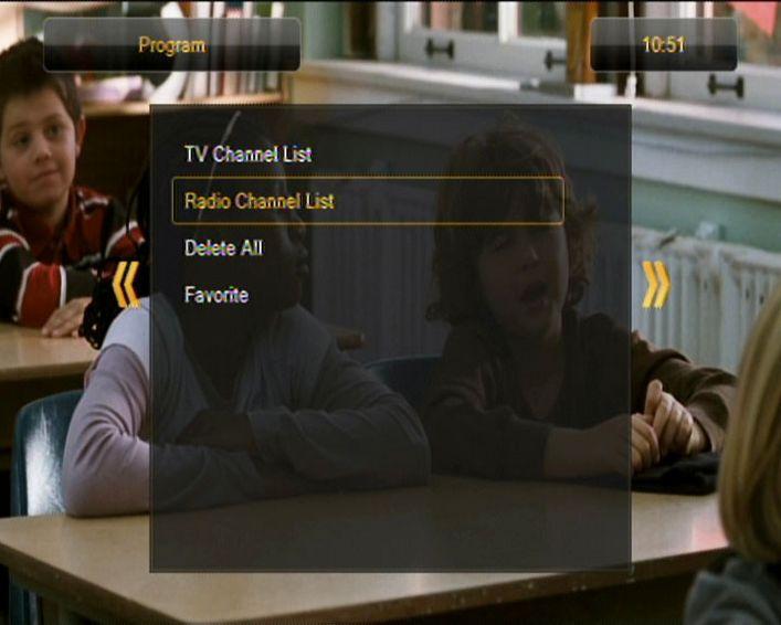 16.2 Lista kanałów radiowych W tym menu możesz edytować listę kanałów radiowych.
