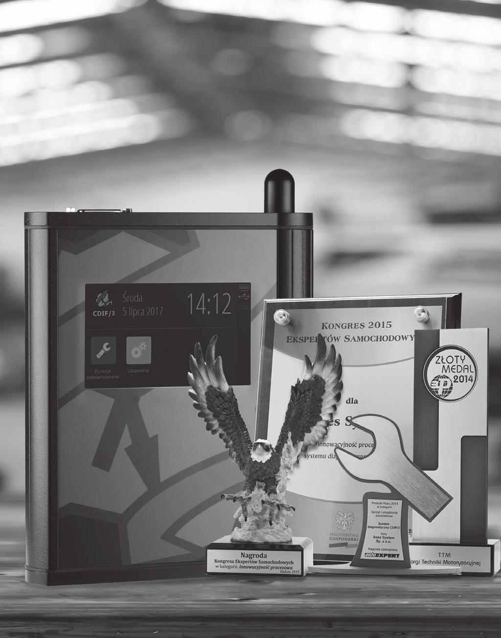 SYSTEM DIAGNOSTYCZNY CDIF/3 Interfejs CDIF/3 to wszechstronny tester, którego zakup minimalizuje koszty, usprawnia oraz przyśpiesza pracę w warsztacie.