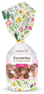 czekoladzie mix 200 g 0185 Amares żurawina w