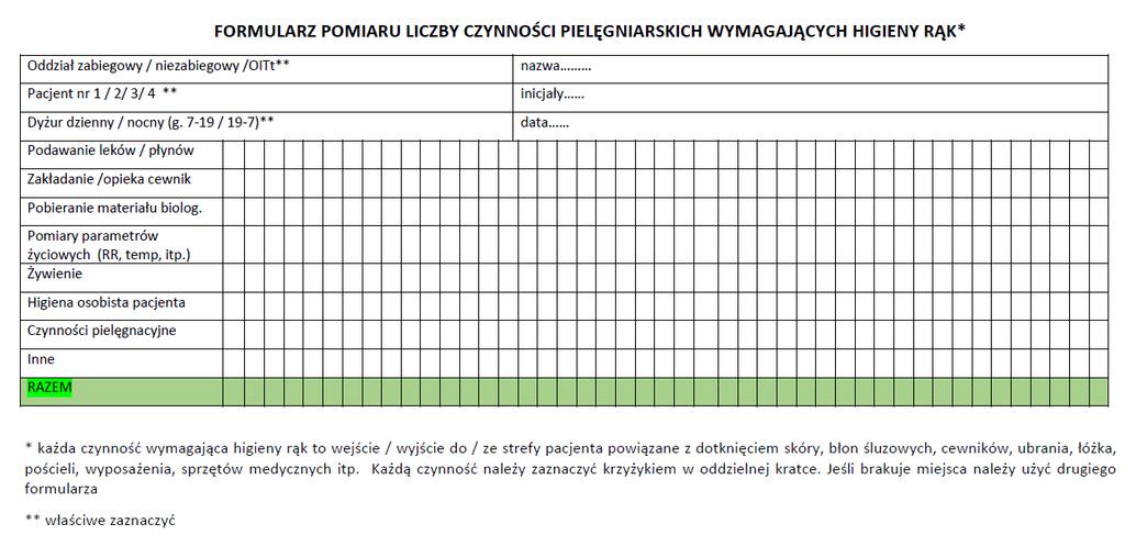 INSTRUKCJA OBLICZANIA LICZBY