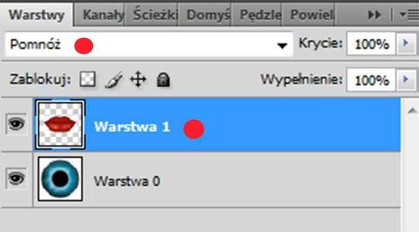 Następne pięć trybów (Jaśniej, Ekran, Rozjaśnianie, Rozjaśnianie liniowe, Jaśniejszy kolor) to tryby rozjaśniające.