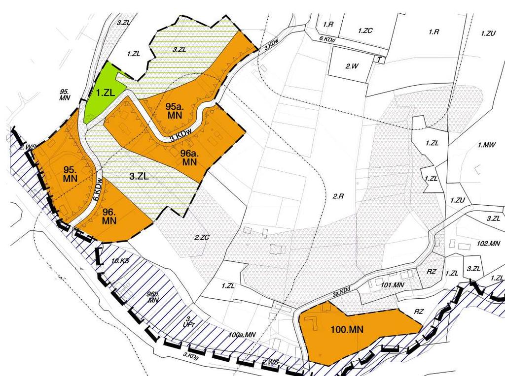 ZMIANA MIEJSCOWEGO PLANU ZAGOSPODAROWANIA PRZESTRZENNEGO MIASTO GORLICE - PLAN NR 4 SKALA 1:2000 Za³¹cznik Nr 4 do Uchwa³y Nr 133/XVI/2007 Rady Miasta