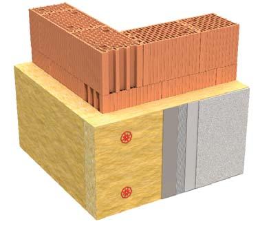 Przykłady zastosowania elementów systemu Porotherm w ścianach murowych Z uwagi na funkcję konstrukcyjną w budynku ściany murowe z elementów Porotherm stosuje się jako: ściany