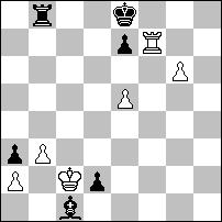 nr 1246 Zbigniew CHUDZIK (Polska Ofiara gońca prowadząca do złapania w pułapkę czarnego hetmana. 1.Gh2! H:h2 2.Se4+ Ke6 3.Sg3 Ke5 4.d3! Kf6 d4 i wygrywa; 2...Ke5 3.Sg3 Kf4 4.Sf1 Hh1 5.d4! Kf4 6.