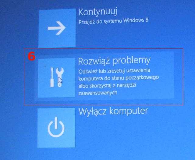 7) Kliknij Opcje