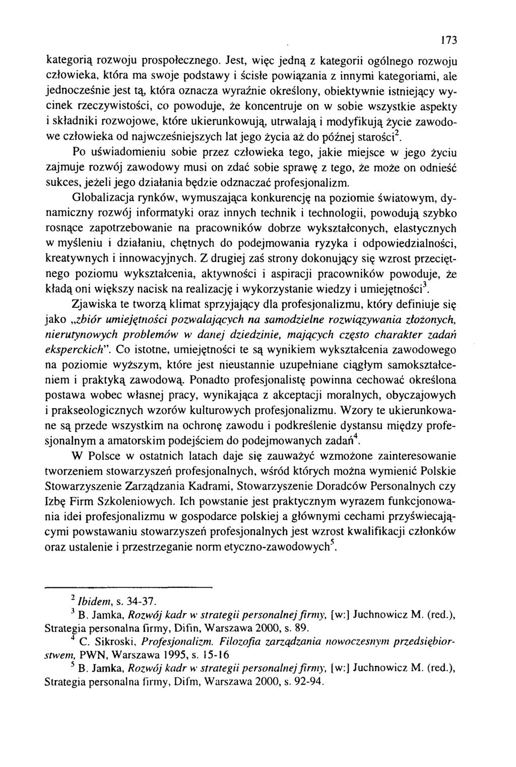 kategorią rozwoju prospołecznego.