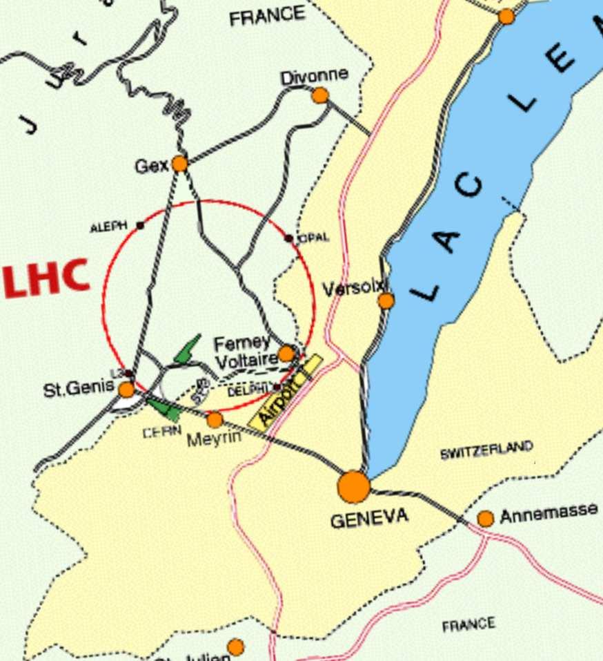 LEP LHC LEP był największym dotad zbudowanym akceleratorem. Zbudowany w CERN pod Genewa miał obwód ok. 27 km.