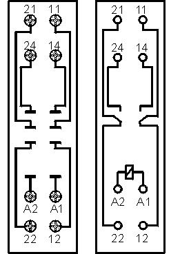 . 32,1 7,5 24 Akcesoria ❶ ZGGZ80 GZM80-0041 GZS80 Do RM84, RM85, RM85 inrush, RM87P, RM87P sensitive COM NO Schematy połączeń ❸ Z zaciskami śrubowymi Maksymalny moment dokręcenia zacisku: 0,5 Nm