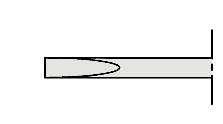 zacisku sprężynowego oraz zalecany śrubokręt do otwierania sprężyn klatkowych, zgodny z normą DIN 5264 FORM A. TR Moduł typu M.