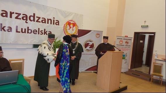 Nagrodę indywidualną II-go stopnia za działalność organizacyjną otrzymała Pani prof. dr hab.