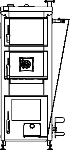 C 65/90 E 1050 1260 1260 1310 1365 Masa kotła 2 kg 161 236 240 273 305 F 435 435 435 485 485 C Pojemność wodna kotła l 33 52 55 62 73 G - 550 550 600 600 Przekrój komina cmxcm 14x14 14x14 14x14