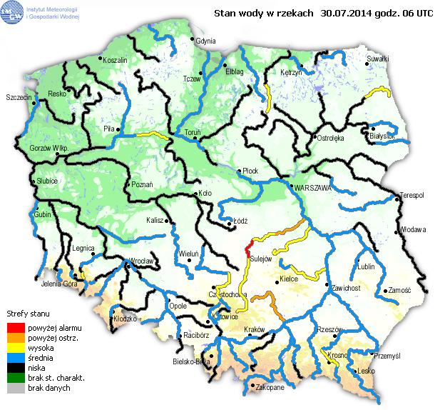 INFORMACJE HYDROLOGICZNO