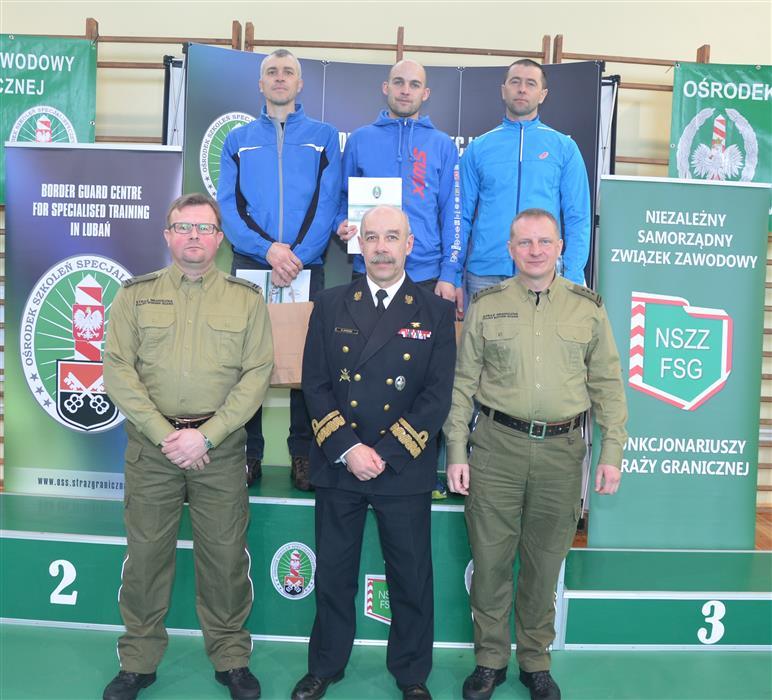 W kategorii najlepszy funkcjonariusz NSZZ FSG na dystansie 12,5 km CT został Eugeniusz Słobodzian ze Śląsko - Małopolskiego Oddziału SG z czasem 00:41:48, drugie