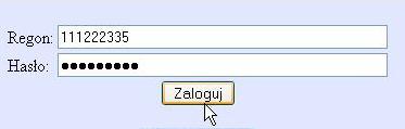 Po utworzeniu konta możemy zalogować się do systemu w celu złożenia wniosku. 2. Logowanie do systemu Po zarejestrowaniu konta jest ono w pełni gotowe do użycia.